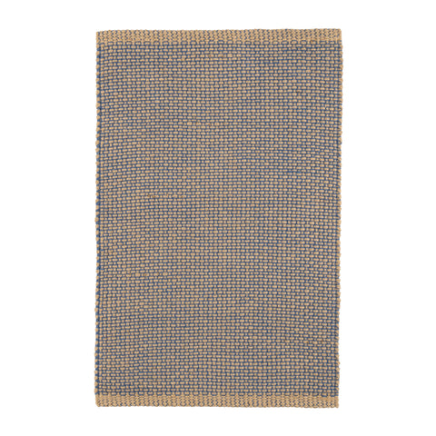 Donnie Handwoven Jute Rug | Navy