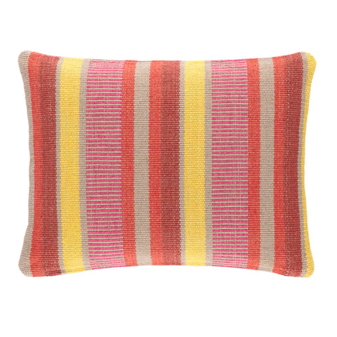 Always Greener Indoor/Outdoor Decorative Pillow Cover | Red/Yellow
