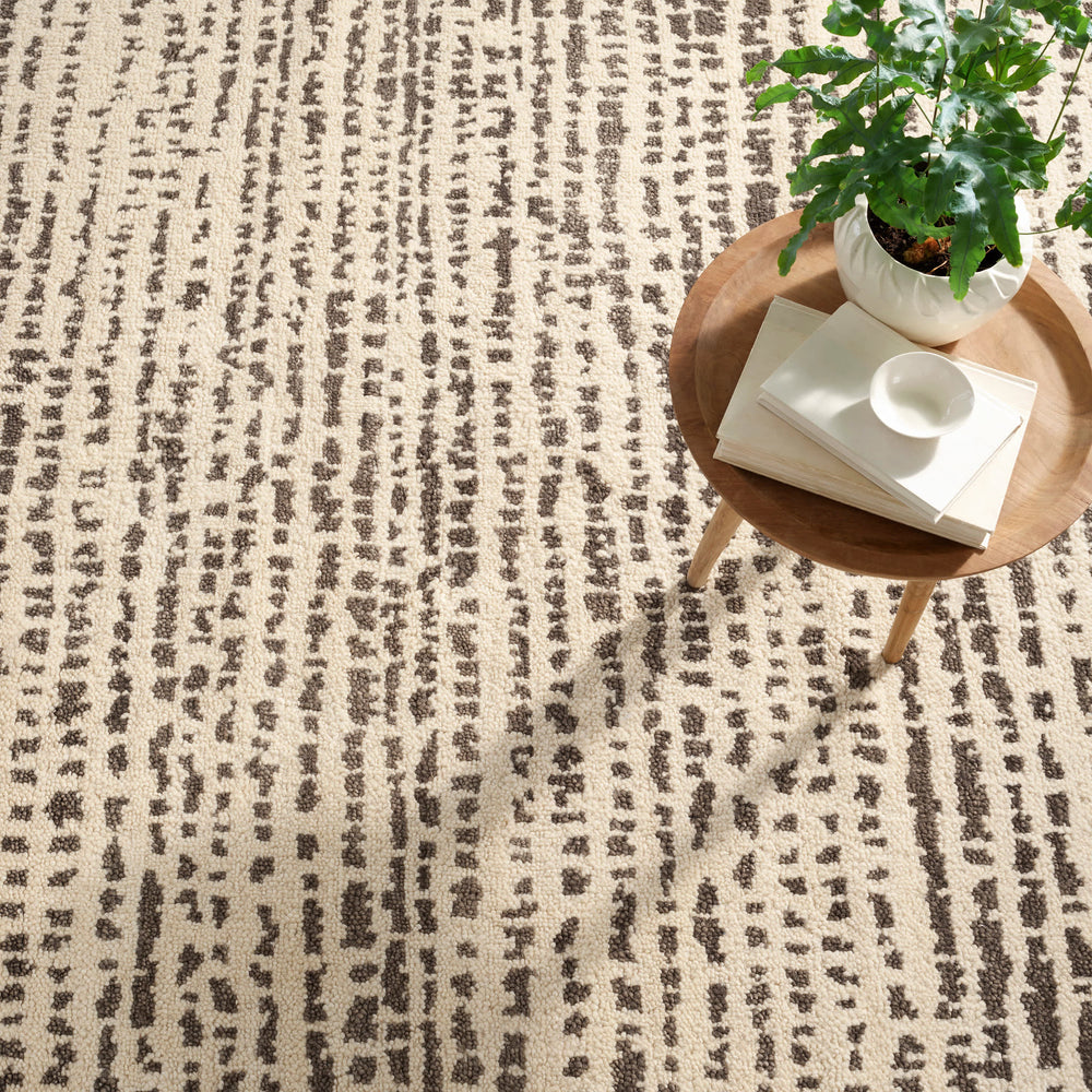 Shepherd Hand Knotted Wool Rug | Pebble