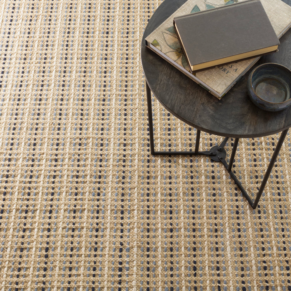 Monroe Handwoven Jute Rug | Blue