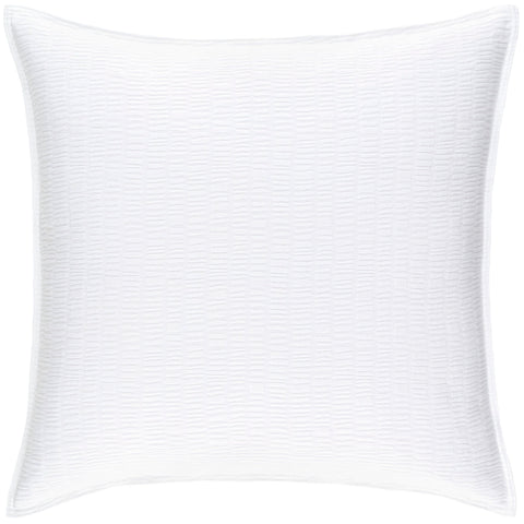 Roark Matelasse Sham | White