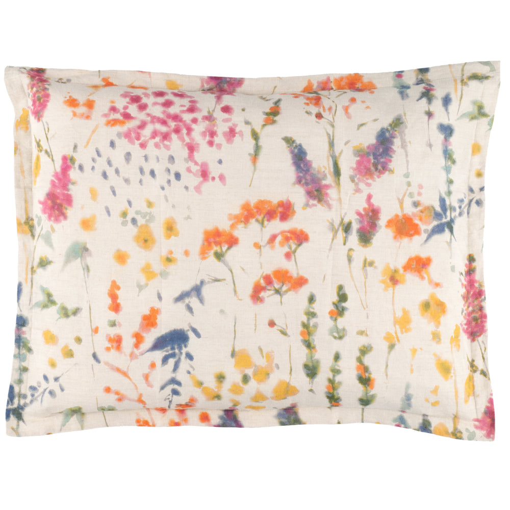 Pressed Flowers Sham | Multi