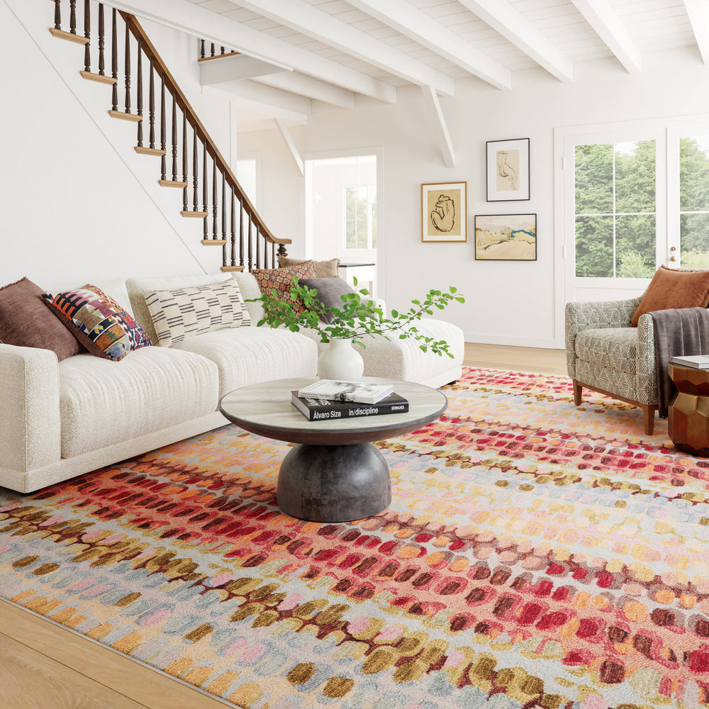 Paint Chip Machine Washable Rug | Pastel
