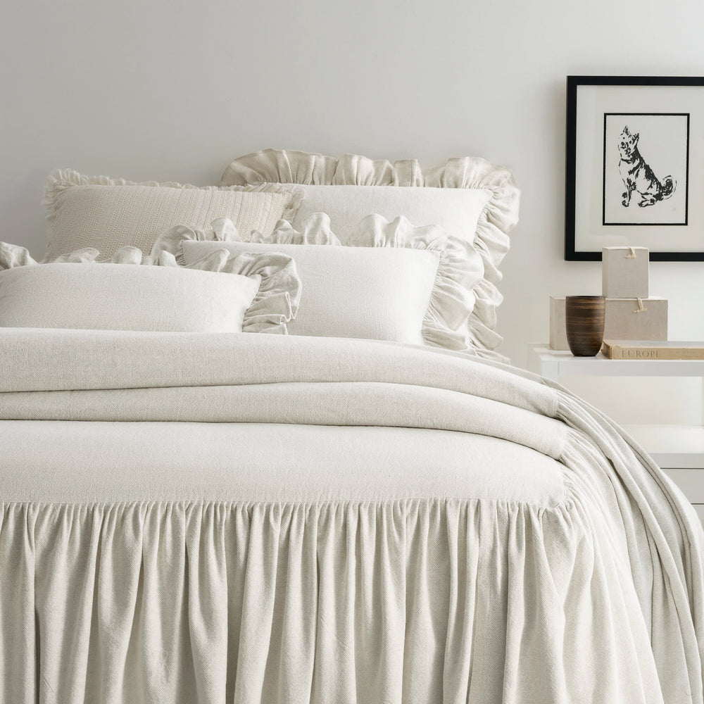 Wilton bedspread | Natural