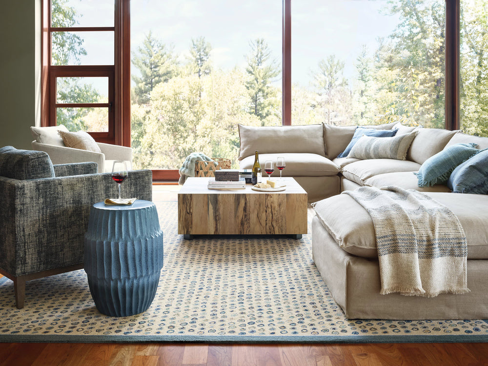 Cats Paw Hand Micro Hooked Wool Rug | Mineral