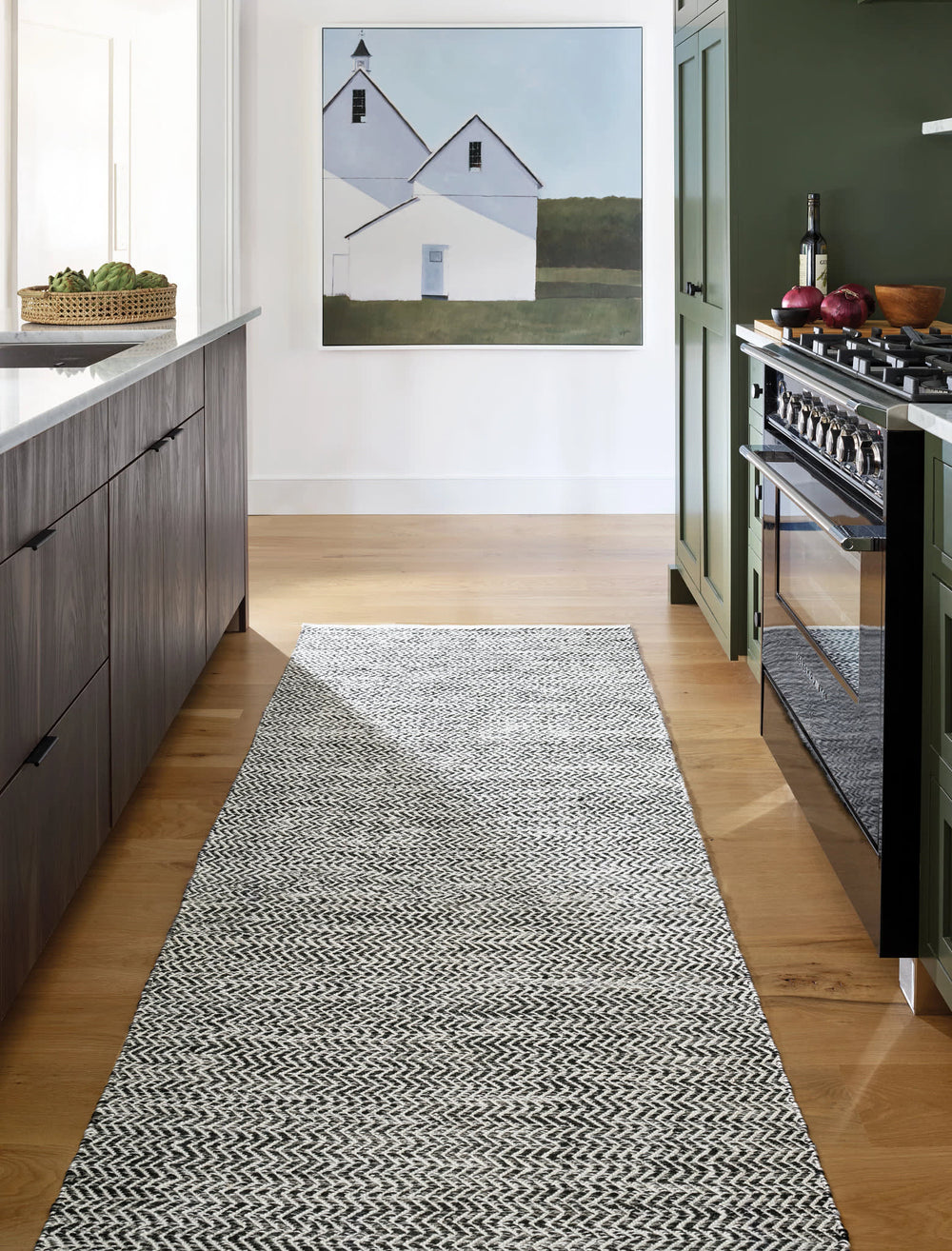 Coastal Handwoven Indoor/Outdoor Rug | Black