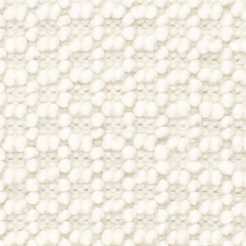 Hooper Handwoven Wool Rug Swatch | Ivory