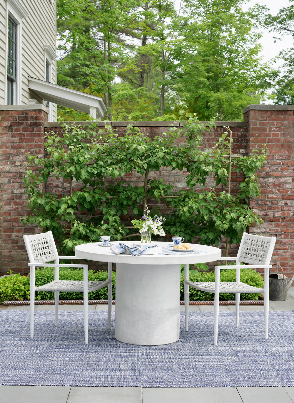 Fusion Handwoven Indoor/Outdoor Rug | Blue