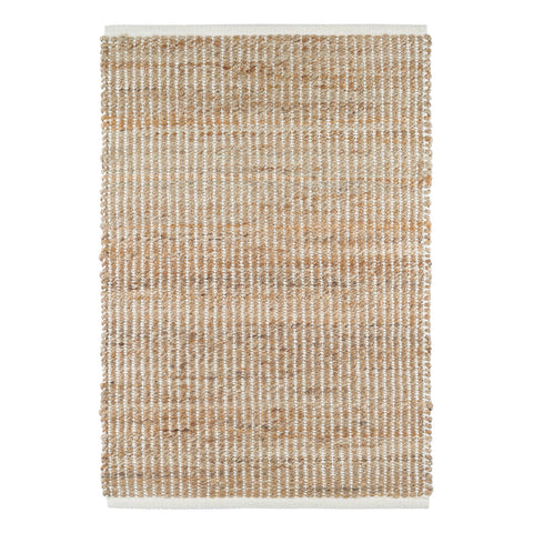 Gridwork Handwoven Jute Rug | Ivory