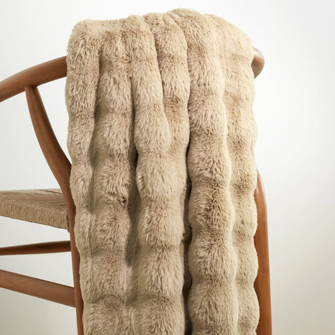 Fab Faux Throw | Sand