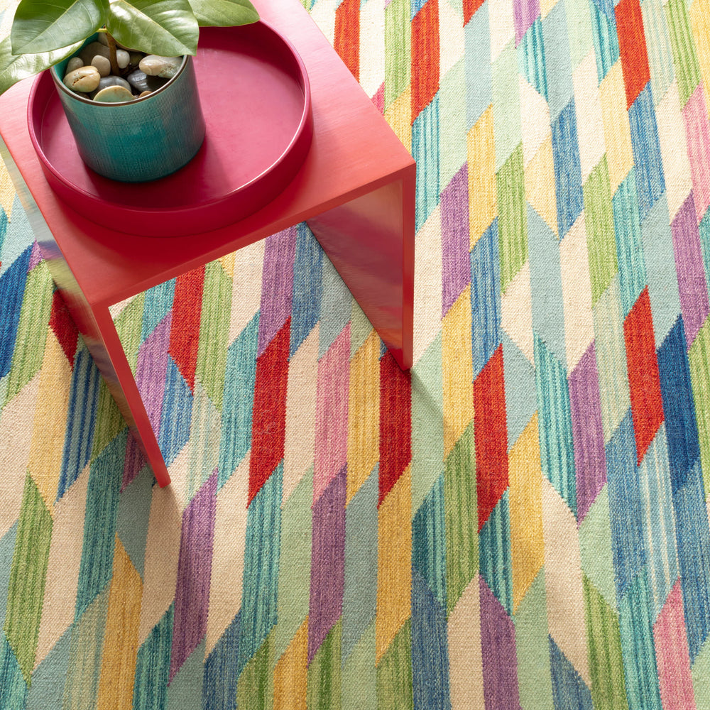 Hotline Handwoven Wool Rug | Multi