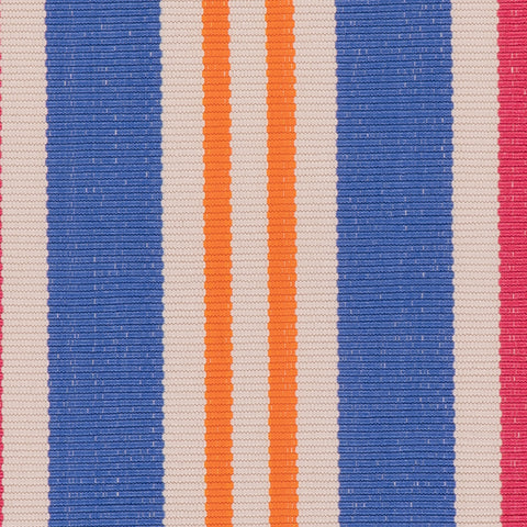 Festival Stripe Handwoven Indoor/Outdoor Rug Swatch | Multi