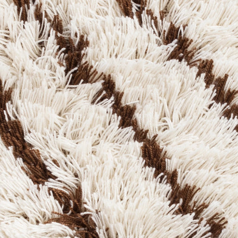 Gustav Handwoven Performance Rug Swatch | Brown