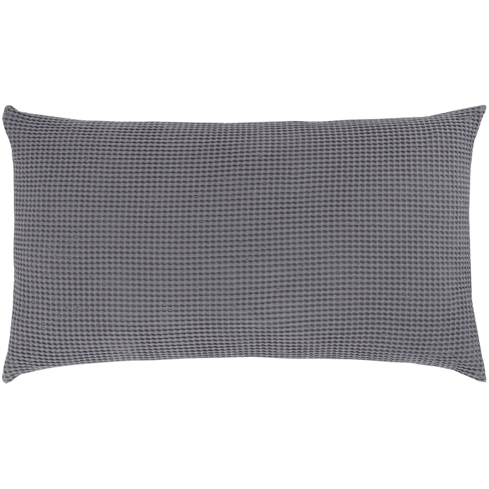 Bubble Matelasse Sham | Grey