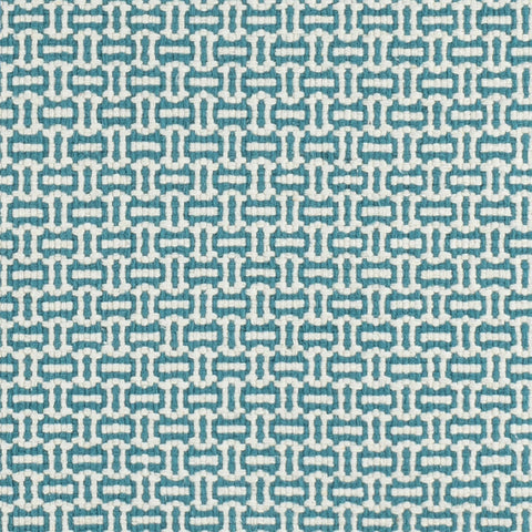 Miss Muffet Handwoven Cotton Rug Swatch | Teal