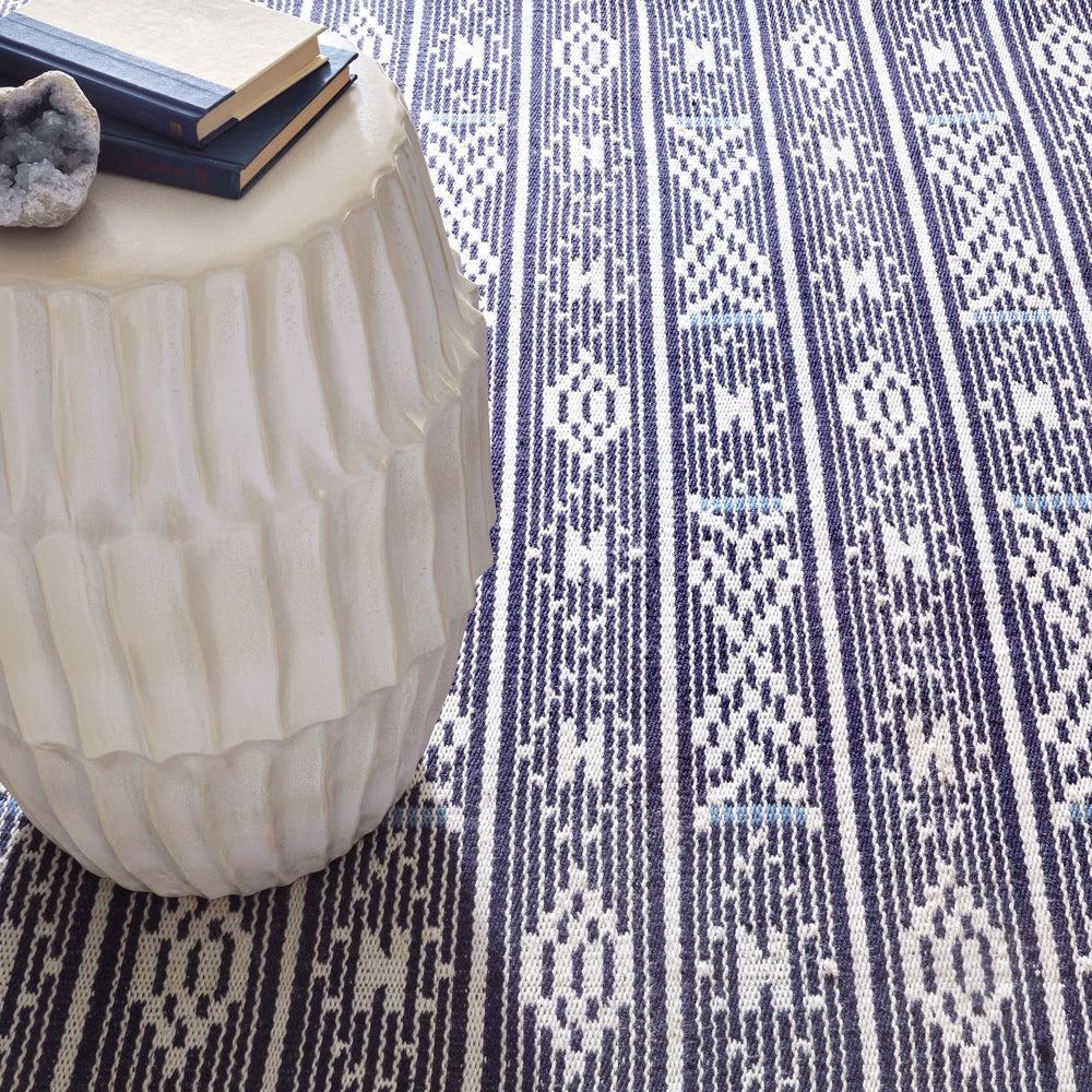 Dharma Handwoven Indoor/Outdoor Rug | Blue