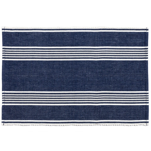 Bistro Stripe Placemat Set of 4 | Indigo