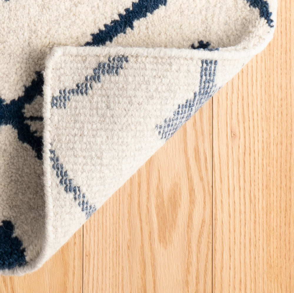 Kenitra Hand Knotted Wool Rug | Indigo