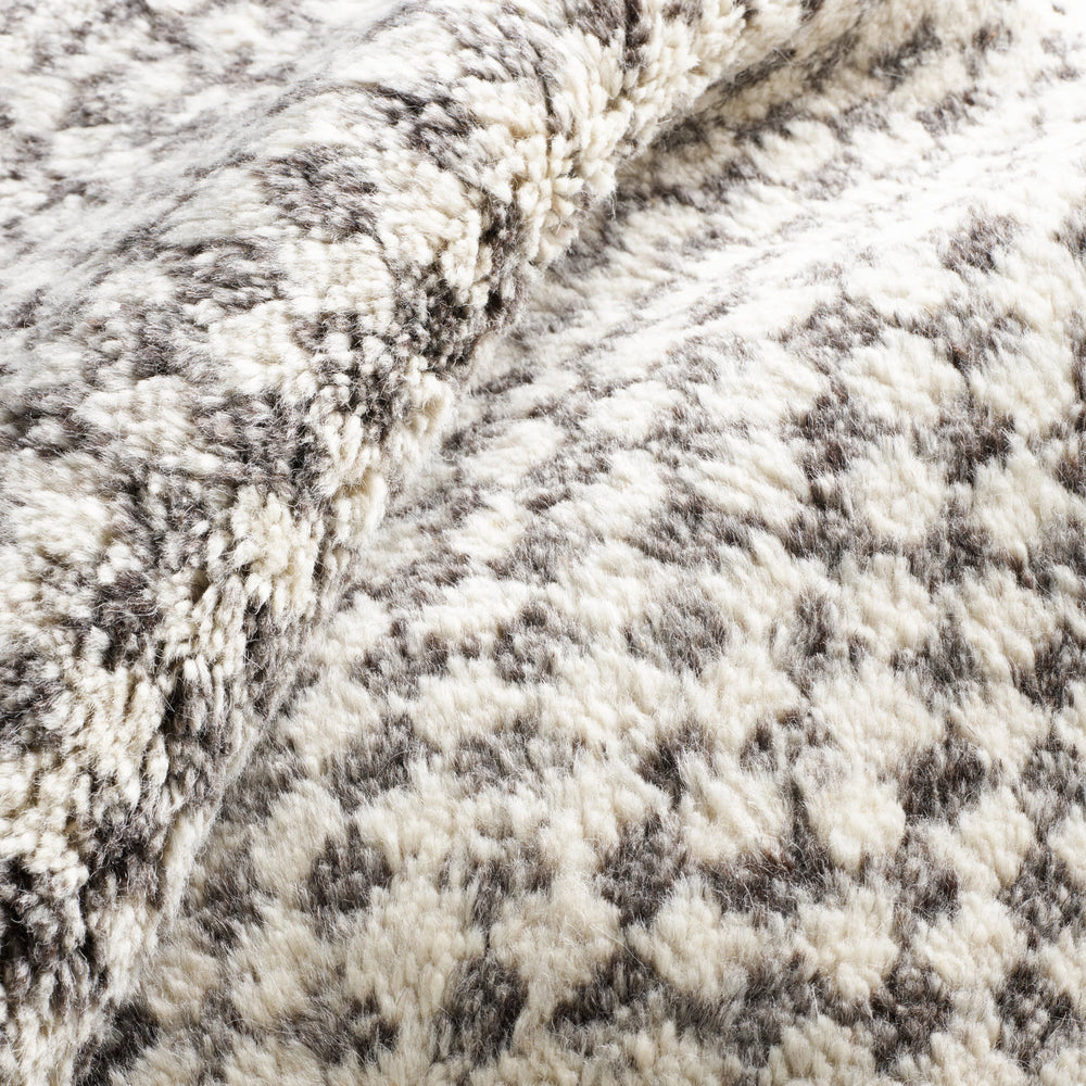 Citra Hand Knotted Wool Rug | Grey