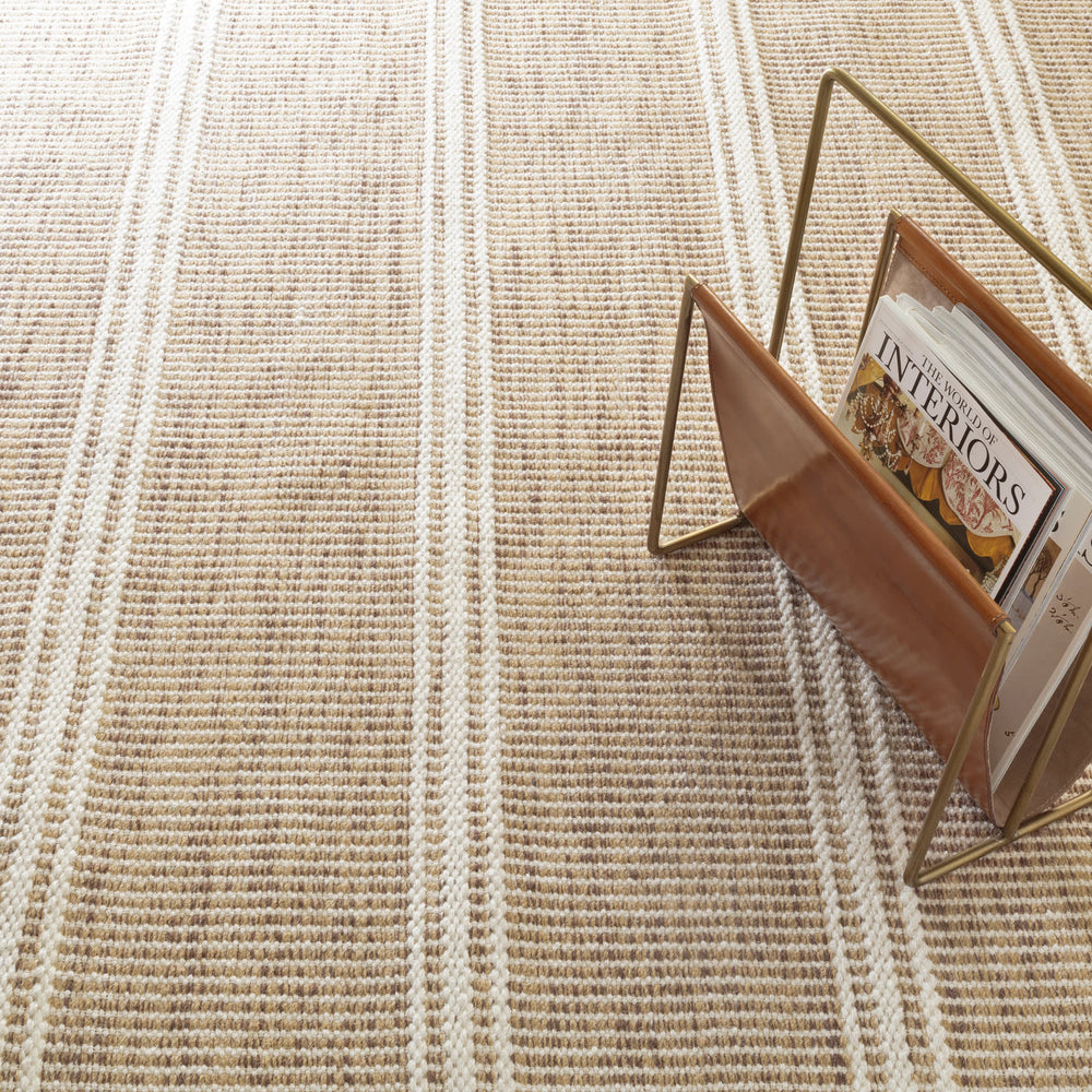 Malta Handwoven Wool Rug | Natural