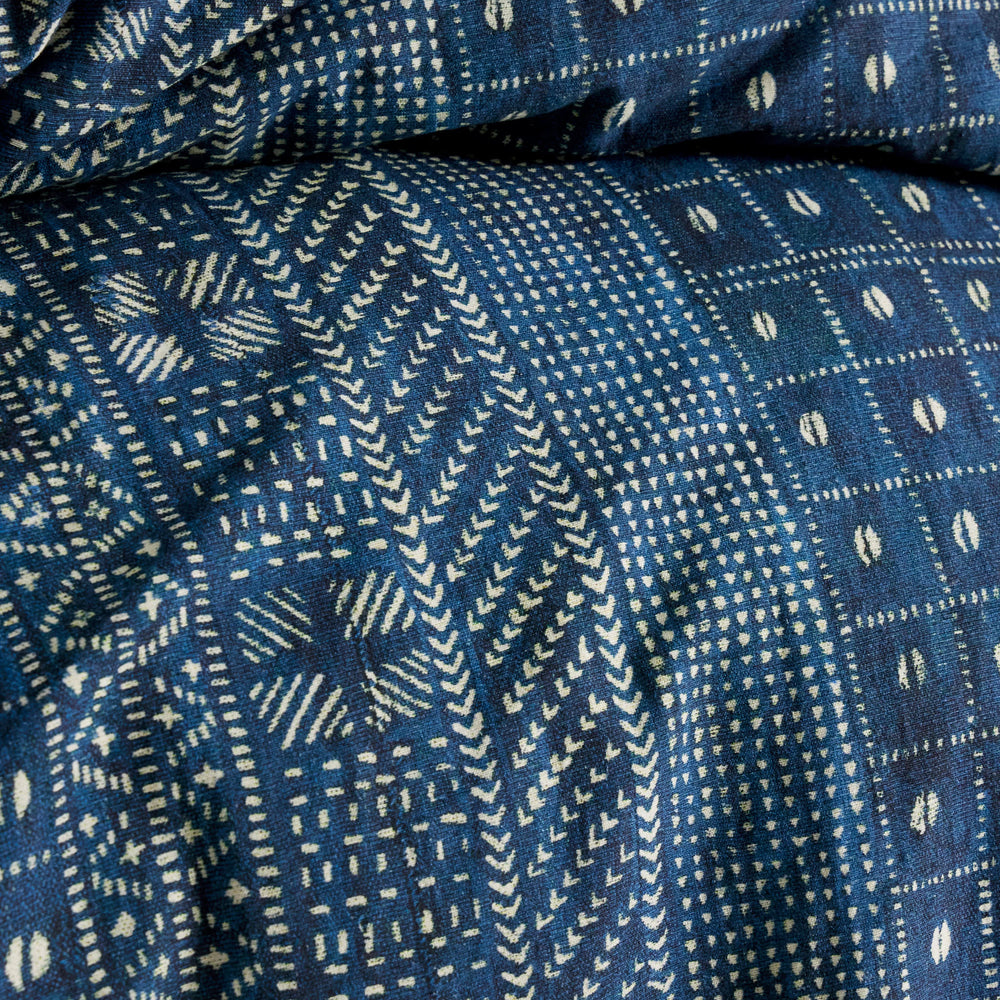 Kodi Batik Duvet Cover | Indigo
