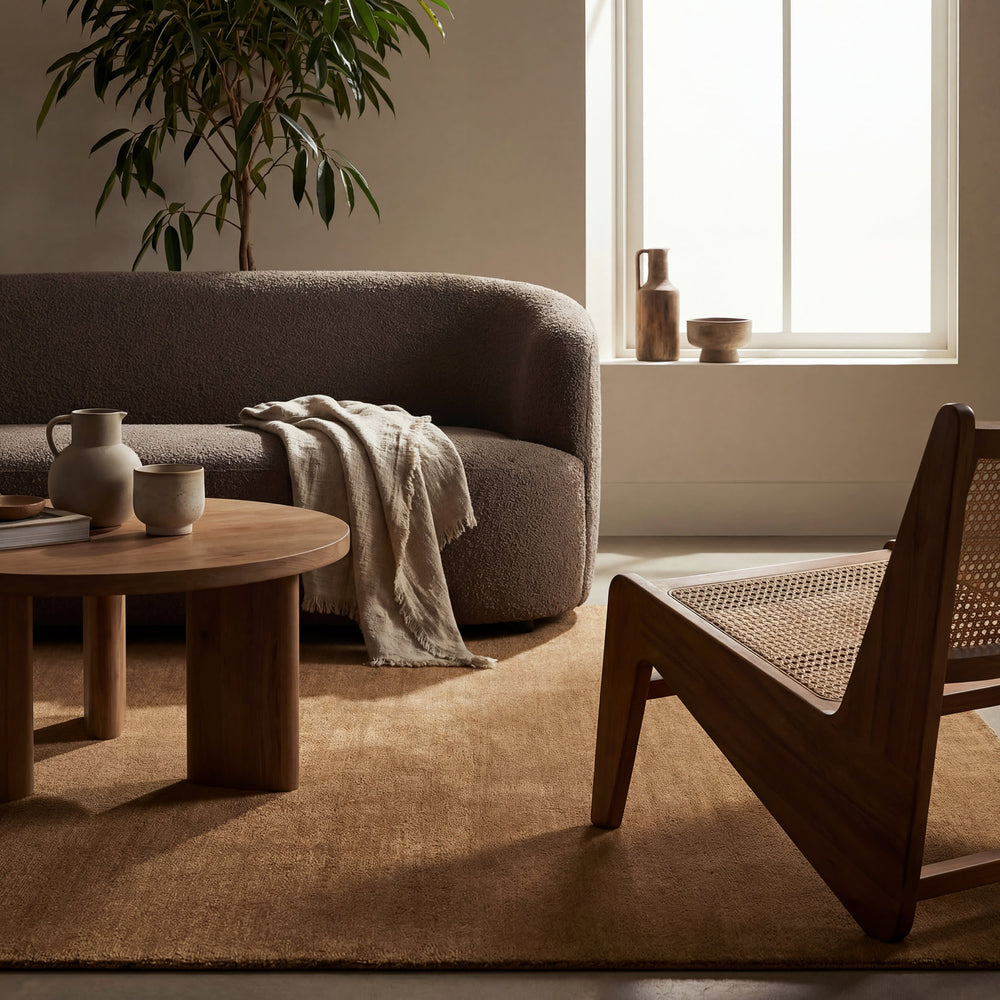 Taniea Modern Tan Rug | Tan