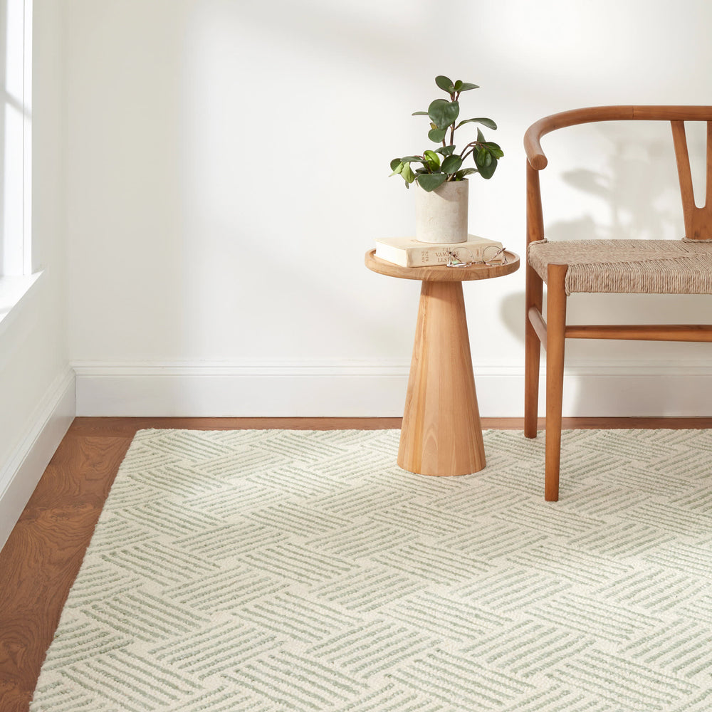 Layers Hand Hooked Wool Rug | Desert Sage