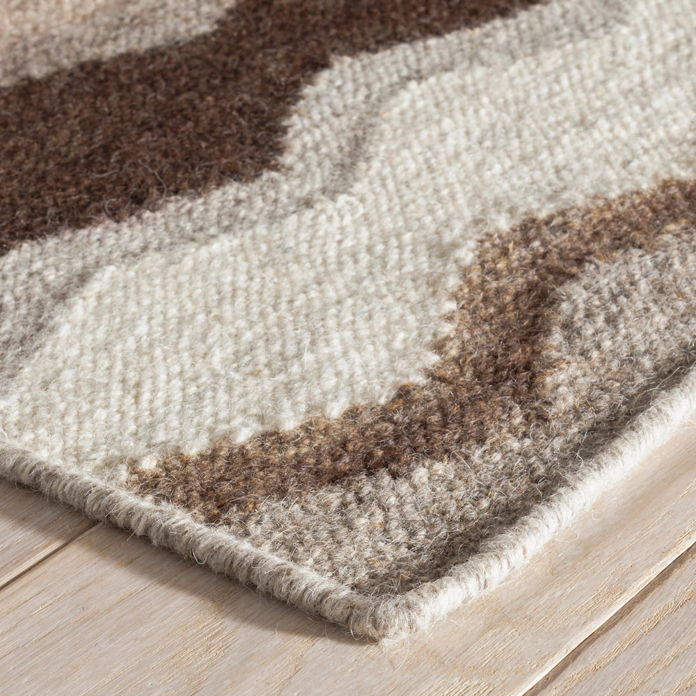 Safety Net Handwoven Wool Rug | Neutral