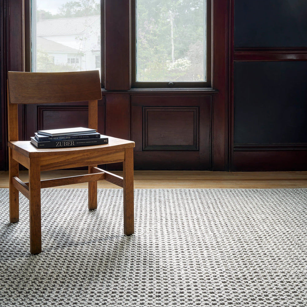 Hooper Handwoven Wool Rug | Grey