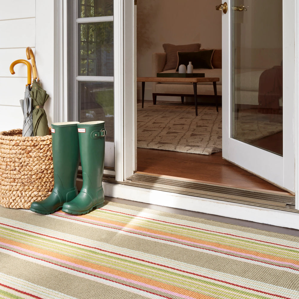Stone Soup Handwoven Indoor/Outdoor Rug | Multi