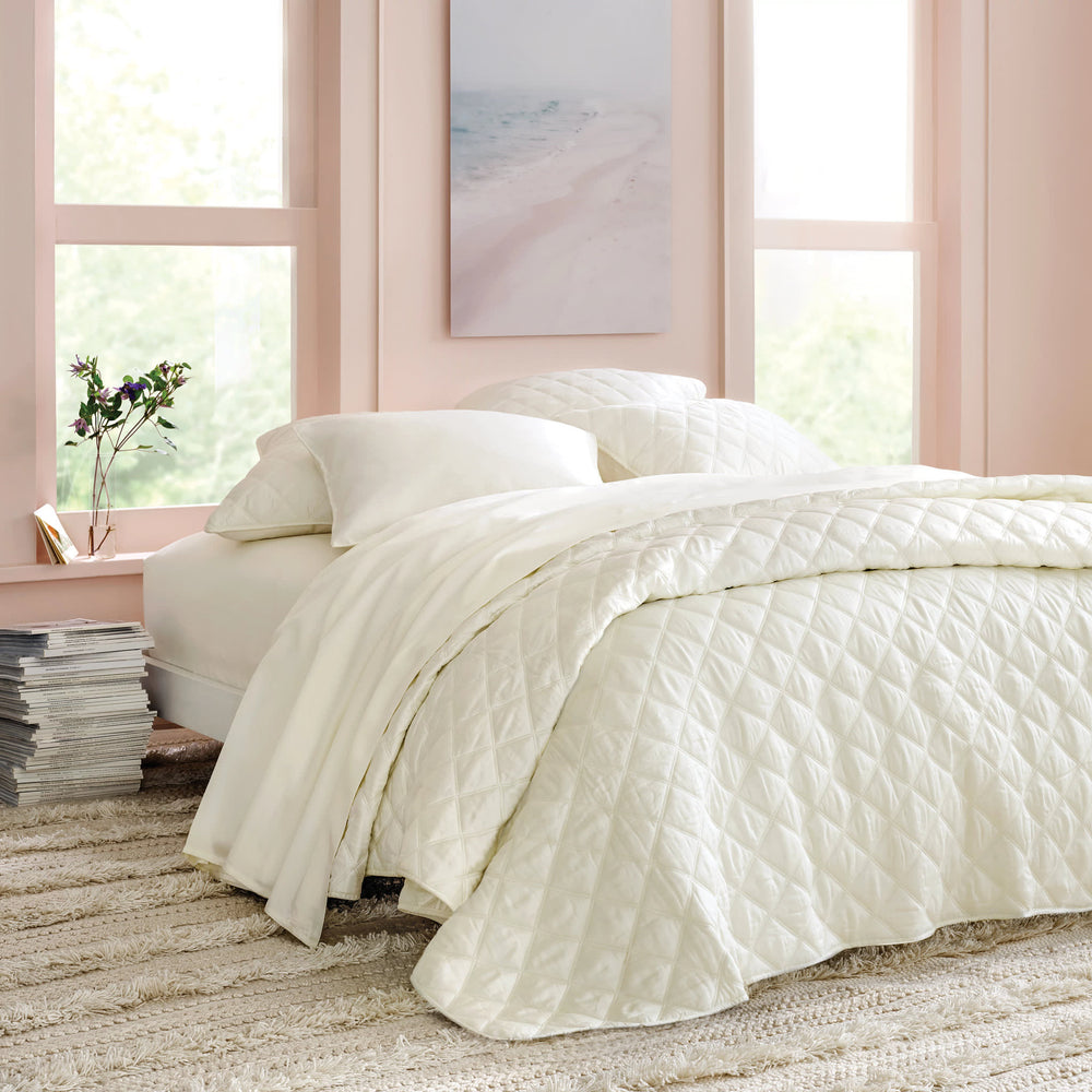 Silken Solid Sheet Set | Ivory