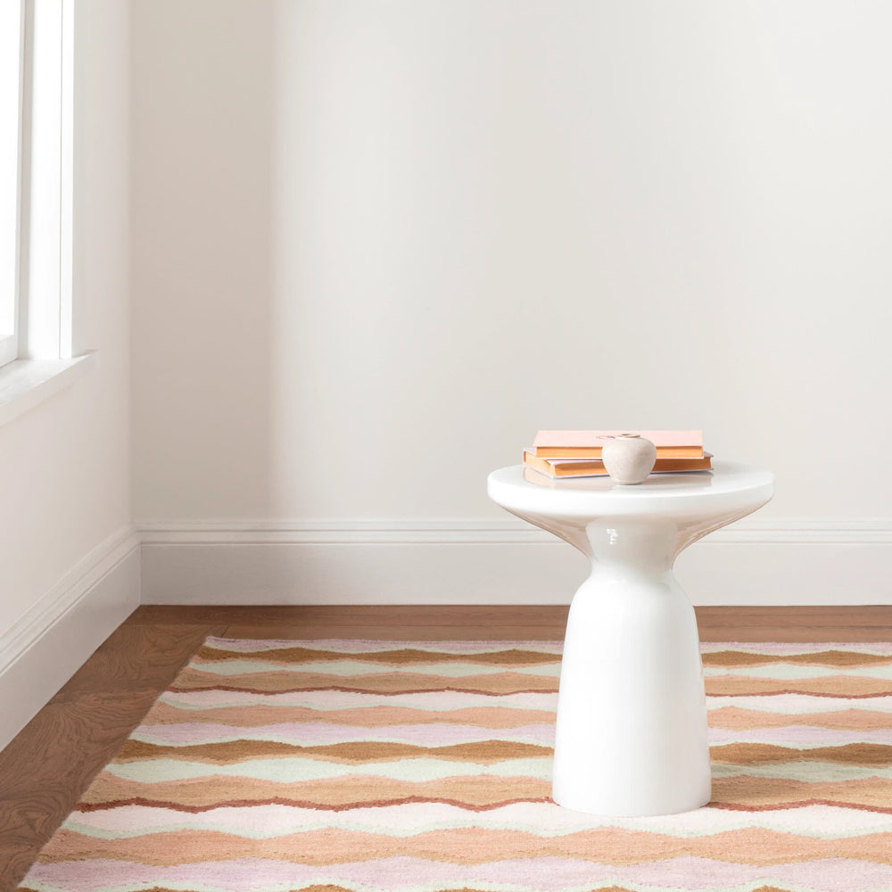 Safety Net Handwoven Wool Rug | Earth