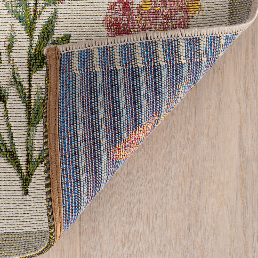 Solari Floral Indoor/Outdoor Rug | Multicolor