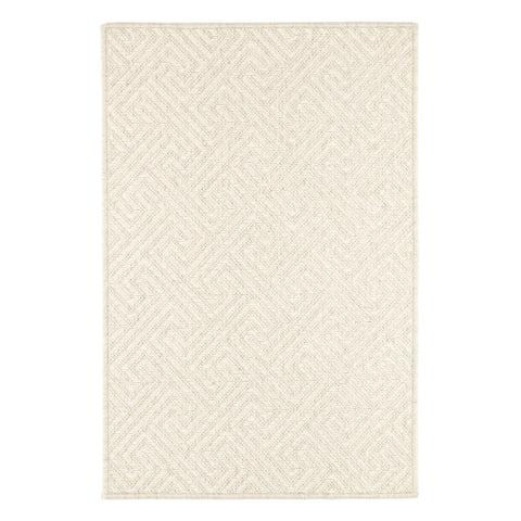 Montage Platinum Woven Wool Rug | Platinum