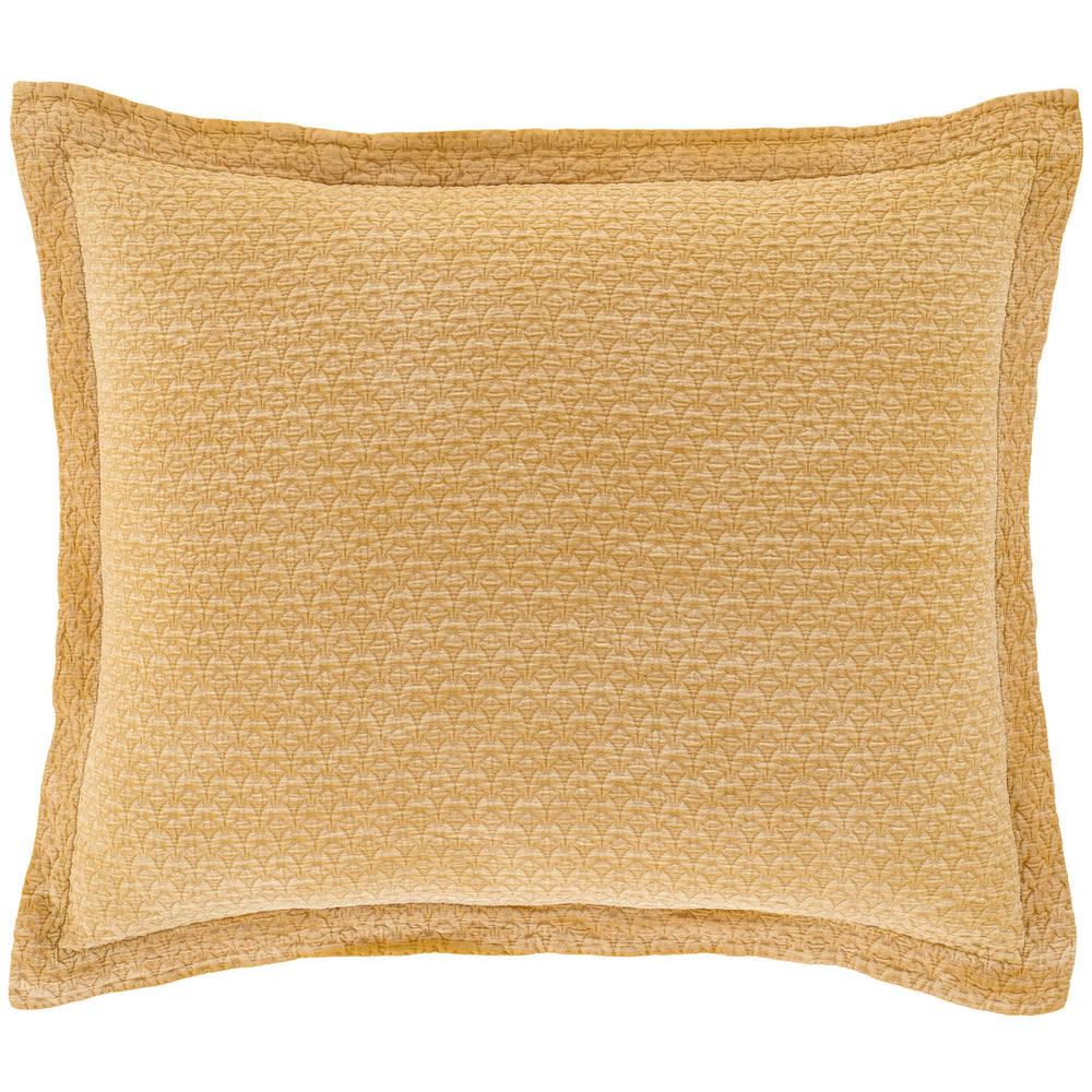 Hawley Matelasse Sham | Ochre