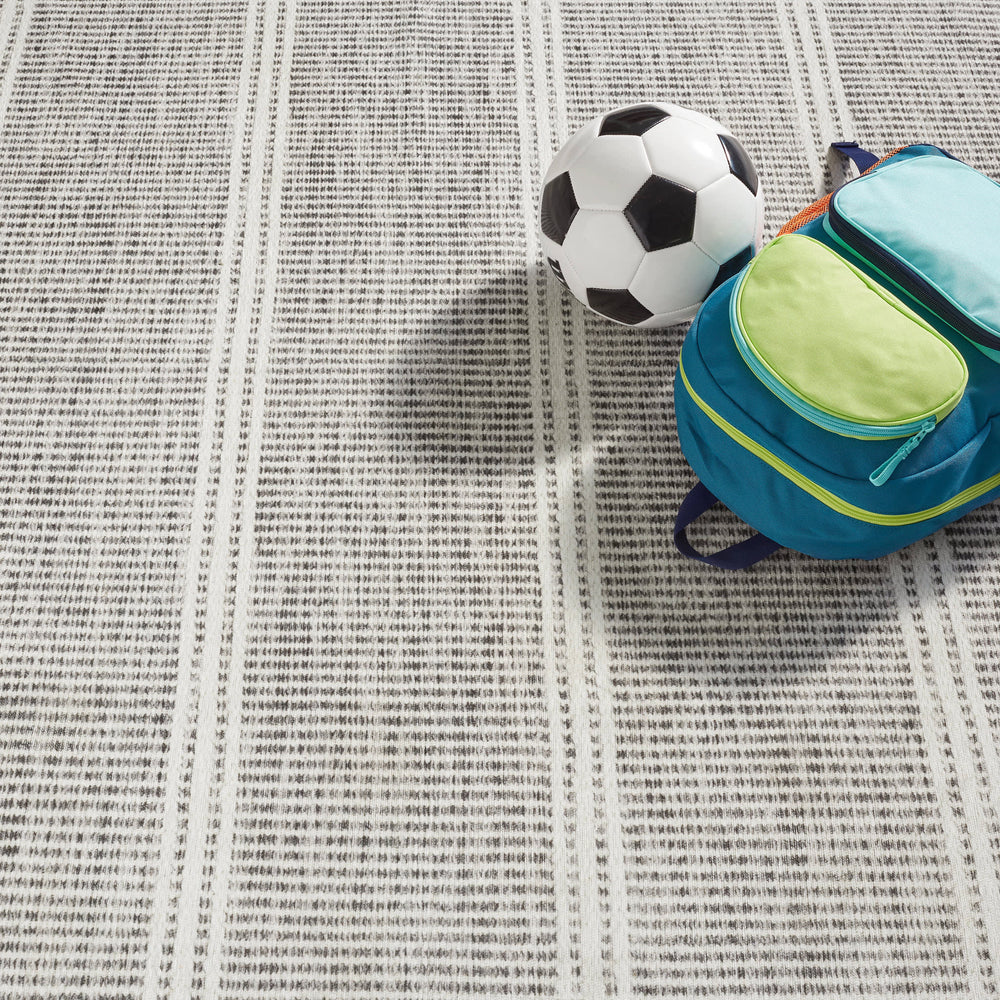 Malta Machine Washable Rug | Grey