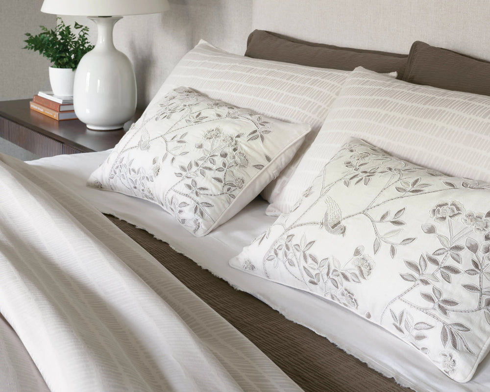 Roark Matelasse Coverlet | Mushroom
