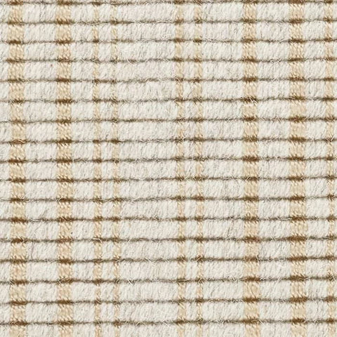 Warren Ticking Woven Wool Custom Rug Swatch | Gold