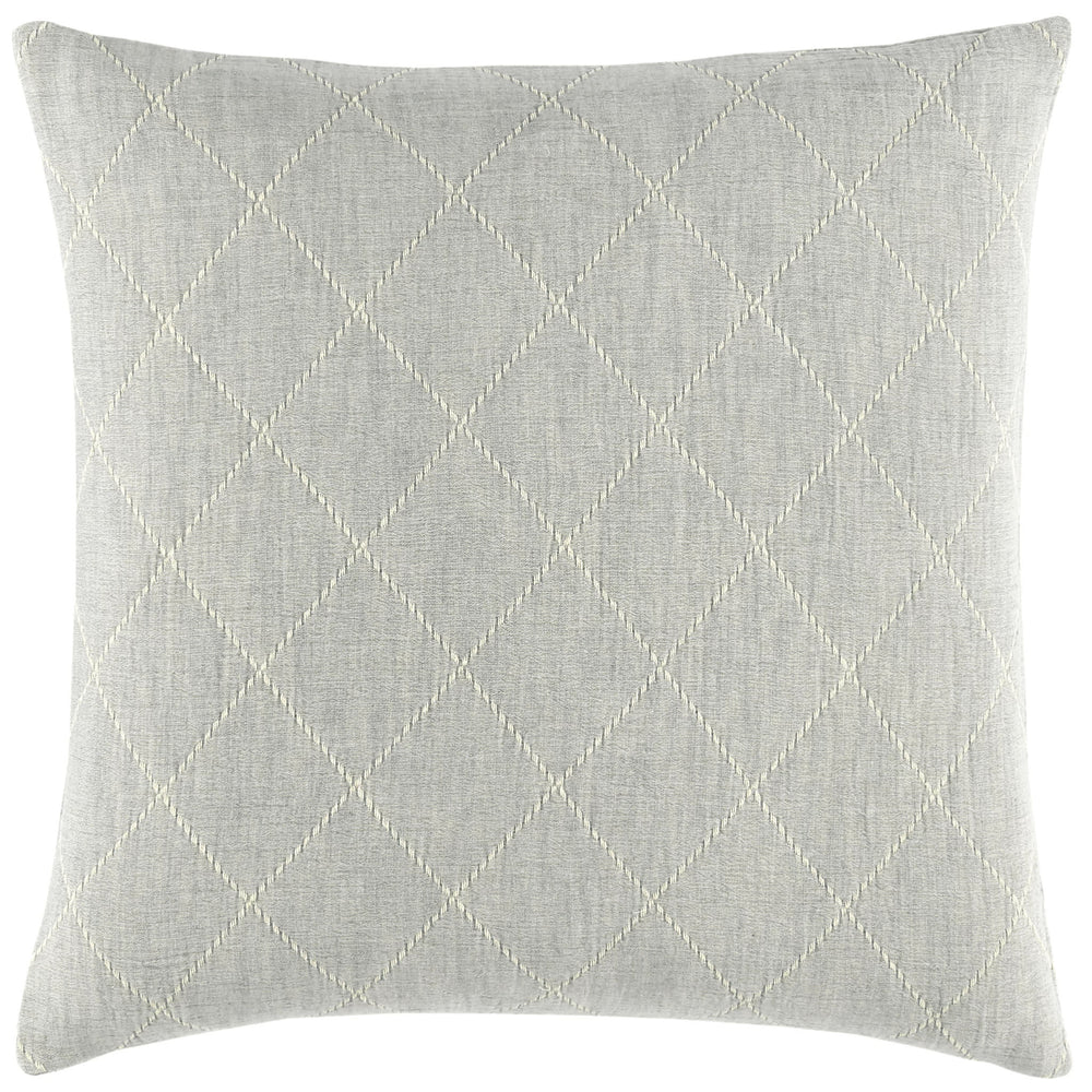 Tilden Matelasse Sham | Natural/Grey