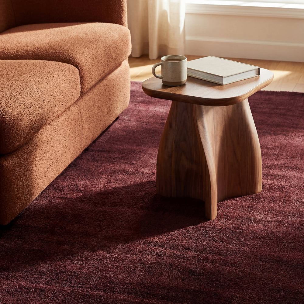 Rare Modern Wine Rug | Wine