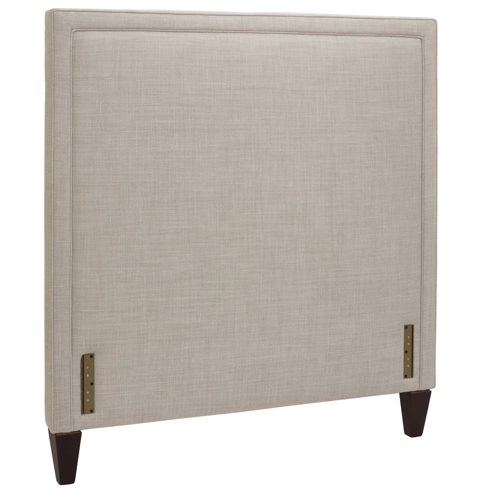 Laundered Linen Low Stonington Headboard | Dove Grey