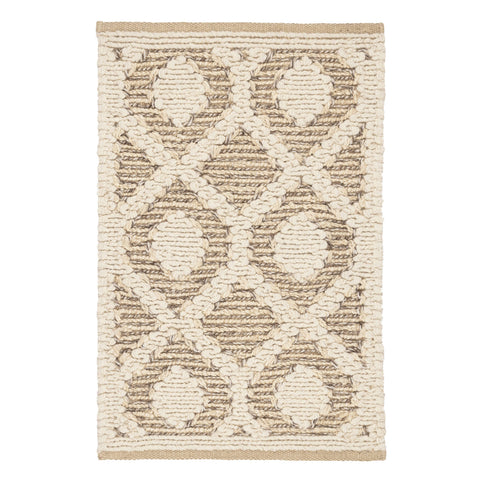 Capri Soumak Handwoven Jute Rug | Neutral