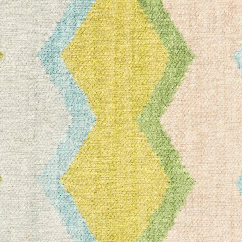 Safety Net Machine Washable Rug Swatch | Green