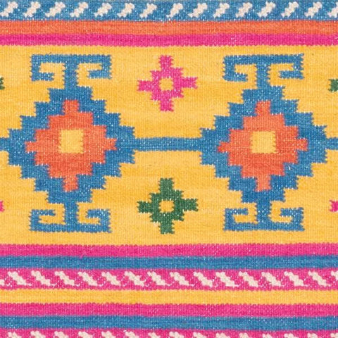 Amalfi Handwoven Wool Rug Swatch | Multi