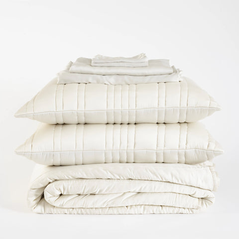 Blissful Bamboo Silver Core Bedding Bundle | None