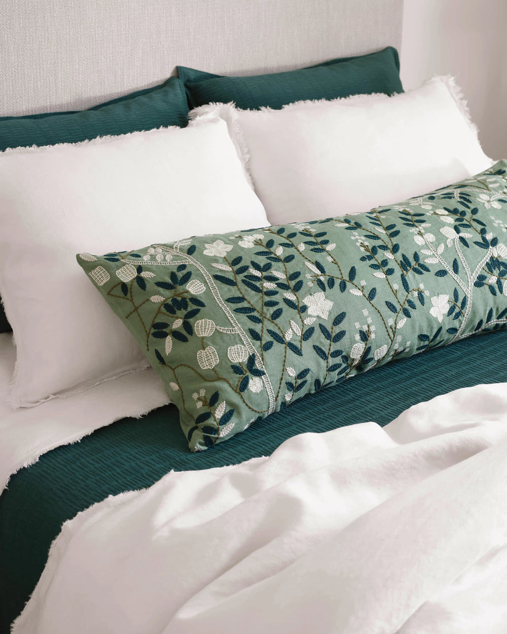 Faye Linen Sheet Set | Plaster