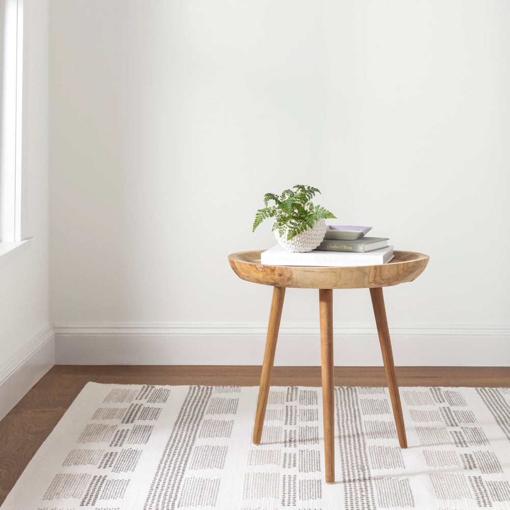 Tread Lightly Handwoven Cotton Rug | Grey
