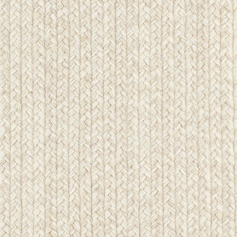 Merrill Woven Wool Custom Rug Swatch | Ivory