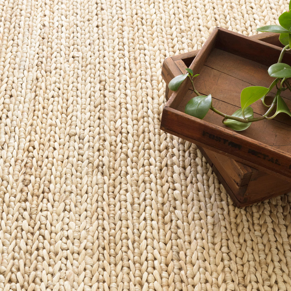 Jute Handwoven Rug | Natural