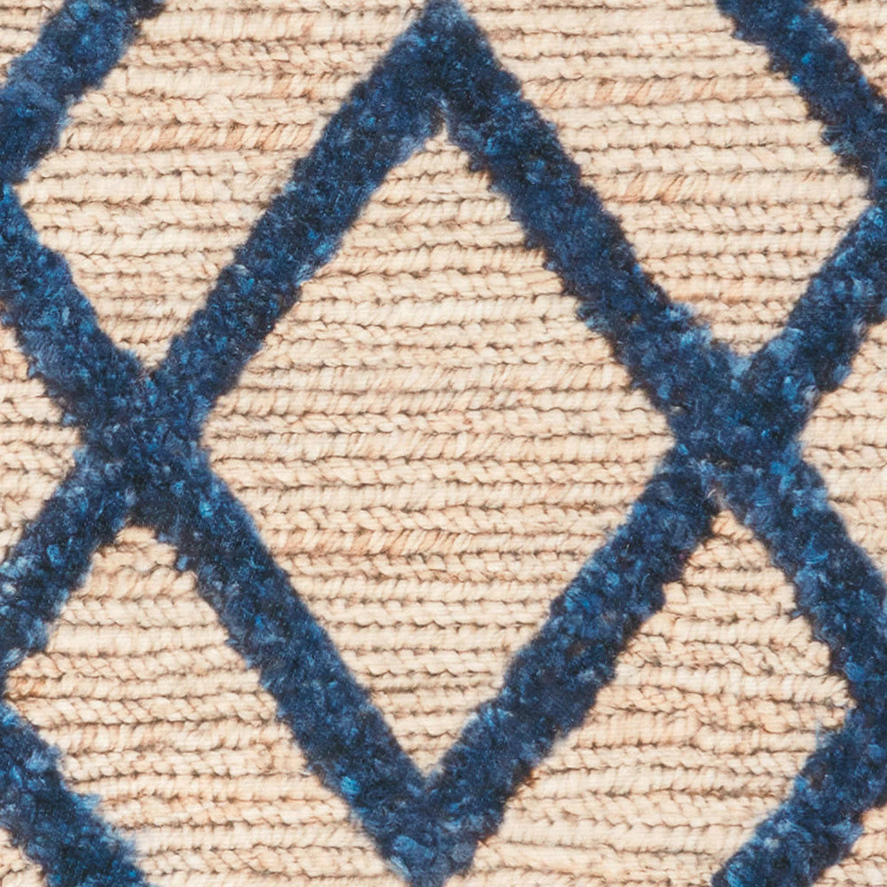 Marco Machine Washable Rug Swatch | Navy
